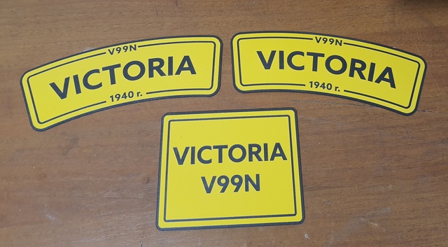 VICTORIA V99N 1940 Zd.